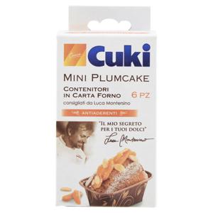 Cuki Cuoce Mini Plumcake Contenitori in Carta Forno 6 pz