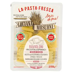 Luciana Mosconi La Pasta Fresca Ravioloni Ricotta e Spinaci 250 g
