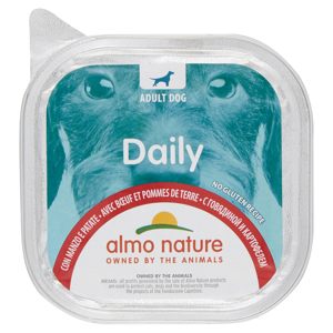 almo nature Daily Adult Dog con Manzo e Patate 300 g