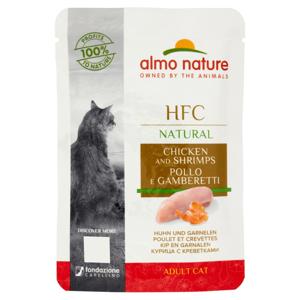 almo nature HFC Natural Adult Cat Pollo e Gamberetti 55 g