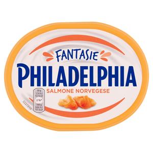 Philadelphia formaggio fresco spalmabile con salmone norvegese - 150 g