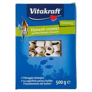 Vitakraft Accessory Elementi ceramici per filtro biologico d'acquario 500 g