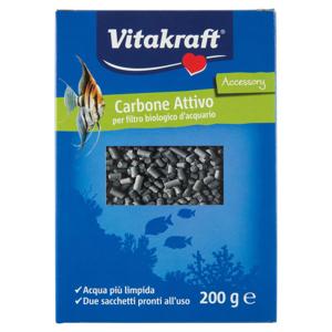 Vitakraft Accessory Carbone Attivo per filtro biologico d'acquario 200 g