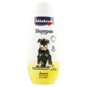 Vitakraft Shampoo per cani Senior con tea tree oil per cani adulti 250 ml
