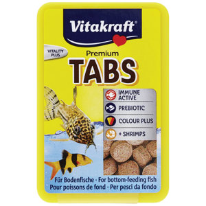 Vitakraft Premium Tabs per pesci da fondo 18 g