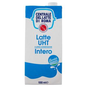 Centrale del Latte di Roma Latte UHT a Lunga Conservazione Intero 1000 ml