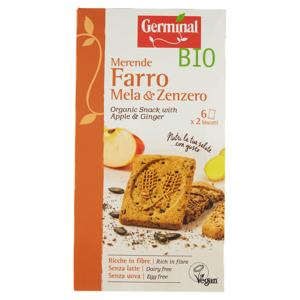 Germinal Bio Merende Farro Mela & Zenzero 6 x 35,8 g