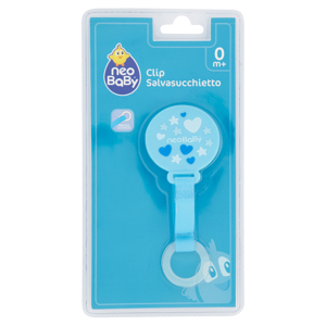 neo Baby Clip Salvasucchietto azzurro 0m+