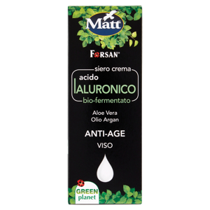 Matt siero crema acido Ialuronico bio-fermentato Anti-Age Viso 30 ml