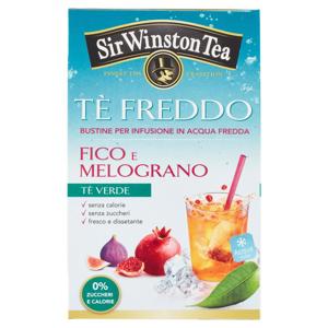 Sir Winston Tea Tè Freddo Fico e Melograno Tè Verde 18 x 2,5 g