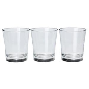 Bicchiere Trasparente Vetro 30 cl 3 pz