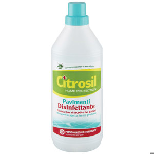 Citrosil Home Protection - Pavimenti Disinfettante con vere essenze di limone, 900 ml