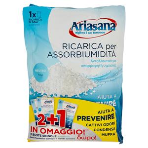 ARIASANA Ricarica Inodore 2+1 busta 450 g