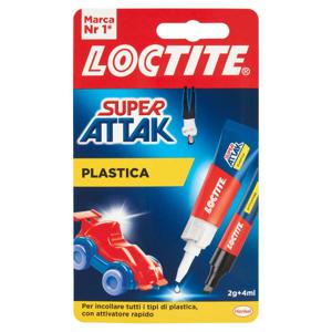 Loctite Super Attak Plastica 2 g + 4 ml