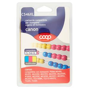 cartuccia compatibile per stampanti a getto di inchiostro canon C546XL multicolor 