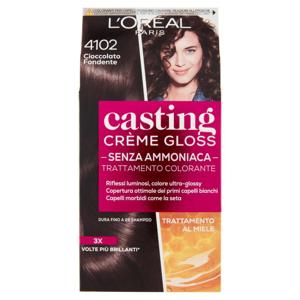 L'Oréal Paris Tinta Capelli Casting Creme Gloss, Senza Ammoniaca, 3102 Cioccolato Extra Dark