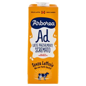 Arborea Ad Latte Parzialmente Scremato ad Alta Digeribilità Senza Lattosio 1000 ml