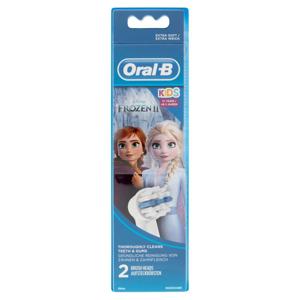 Oral-B Power Testine Ricambio Spazzolino Elettrico Ricaricabile Kids Frozen II + 3anni 2 Refills