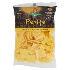 Gecchele Pepite Snacks a Base di Mais 150 g