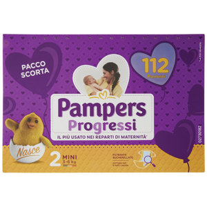 Pampers Progressi 2 Mini 112 pz