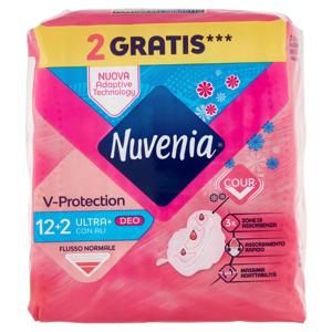 Nuvenia V-Protection Ultra+ Deo con Ali 12+2 pz