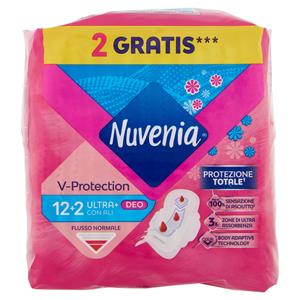 Nuvenia V-Protection Ultra+ Deo con Ali 12+2 pz