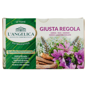 L'Angelica Le Tisane Nutraceutica Giusta Regola 20 Filtri 40 g