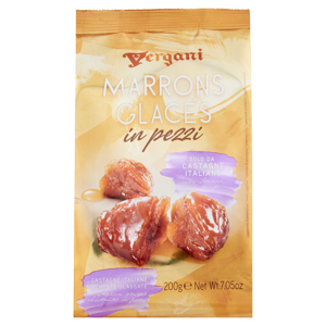 Vergani Marrons Glacés in pezzi 200 g