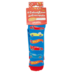 dolfin il Calzettone Antiscivolo con dolci golosità Hot Wheels 150 g