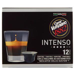 Caffè Vergnano 1882 Intenso Capsule Compatibili "Nescafé Dolce Gusto"* 12 x 7,5 g