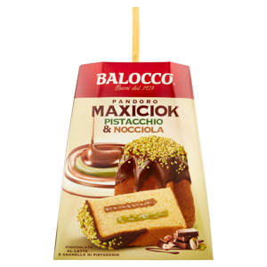 Balocco Pandoro Maxiciok Pistacchio & Nocciola 800 g