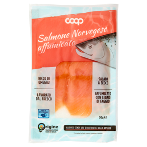 Salmone Norvegese affumicato 50 g