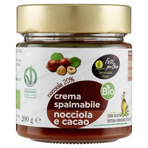 Terranostra Vegan Bio crema spalmabile nocciola e cacao 200 g