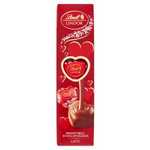 Lindt Lindor Cioccolatini Cioccolato al latte Scatola regalo San Valentino 57g