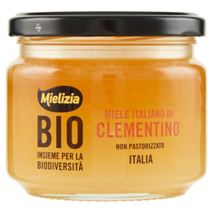 Mielizia Bio Miele Italiano di Clementino non Pastorizzato Italia 300 g