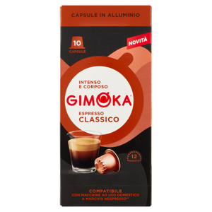 Gimoka Espresso Classico Compatibile Nespresso* 10 Capsule 55 g