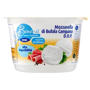 senza lattosio Mozzarella di Bufala Campana D.O.P. alta digeribilità 180 g