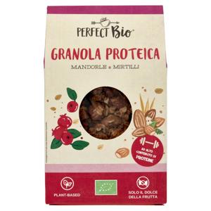Perfect Bio Granola Bio Proteica Mandorle Mirtillo 250 g
