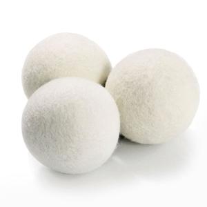 3 sfere in lana per asciugatrice Ø 7 cm