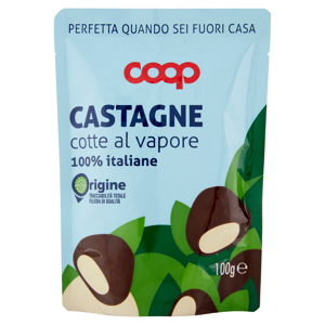 Castagne cotte al vapore 100% italiane 100 g