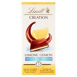 Lindt Creation Tavoletta Cioccolato al latte Limone 150 g