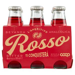 Bitter Rosso 6 x 100 ml