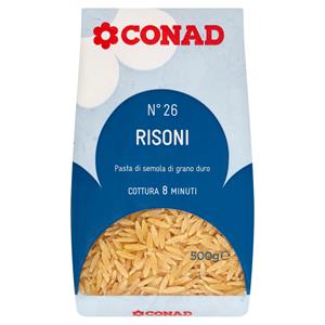 MAKARONA RISONI CONAD N.26 500 GR