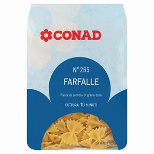 MAKARONA FARFALLE CONAD N.265 500 GR