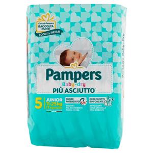 PAMPERS BABYDRY JUNIOR X16 11/25KG