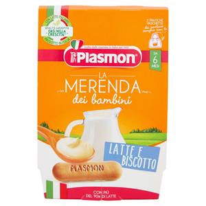 MERENDA LATTE/BISCOT.PLASMON G120X2