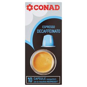 CAP CAFFÈ CONAD ESPR.CORPOSO 10PZ