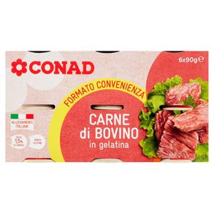 MISH NE XHELATINE CONAD 6X90 GR