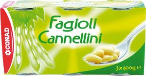 FASULE E BARDHE CONAD 3X400 GR