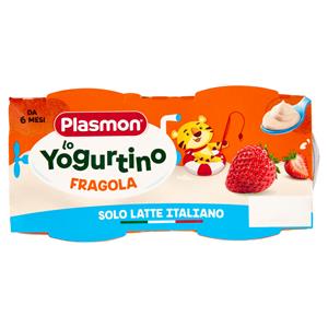 LO YOGURTINO LULESHTRYDHE PLASMON 2X100 GR